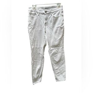White Style & Co Curvy Skinny Jeans Size 4S